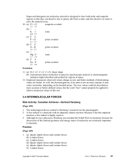 3.4 intermolecular forces