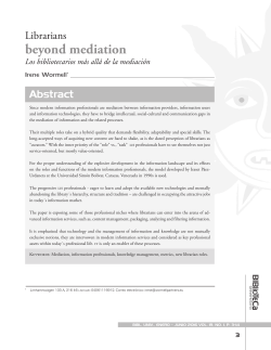 beyond mediation