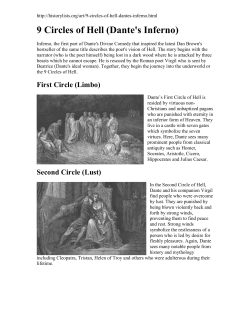 9 Circles of Hell (Dante`s Inferno)