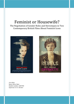 Feminist or Housewife?