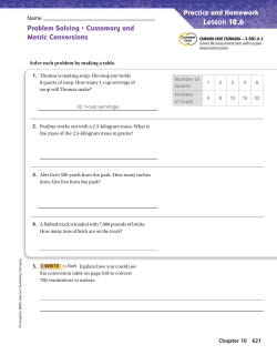 Chapter 10 Lesson 6 Homework