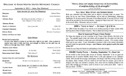 September 6, 2015_BW - Knob Noster United Methodist Church