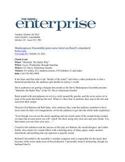 Review of Macbeth - the UC Davis Arboretum