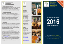 rvi 2016 course prospectus