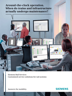 Around-the-clock operation. When do trains and infrastructure