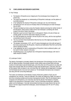 93 7.0 CONCLUSIONS AND RESEARCH QUESTIONS 8.1 Key
