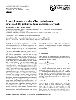 Extended power-law scaling of heavy-tailed random air