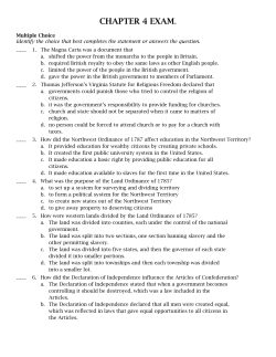 CHAPTER 4 EXAM.