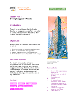 Lesson Plan I - Knoxville Museum of Art