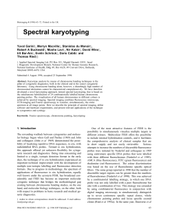 Spectral karyotyping