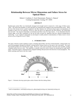 Relationship Between Mirror Dimensions and Failure