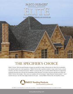the specifier`s choice