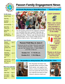 Paxson Panther Press