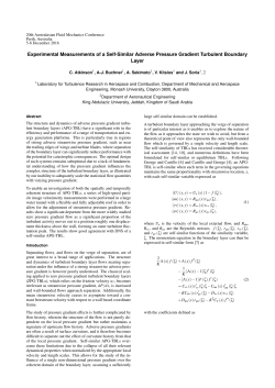Experimental Measurements of a Self