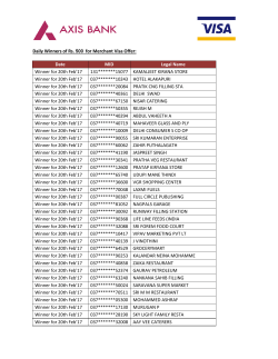 Date MID Legal Name Winner for 20th Feb`17 131