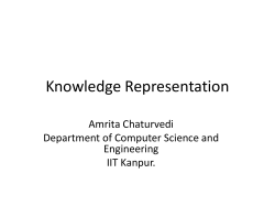 Knowledge Representation