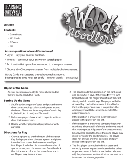 a User Manual