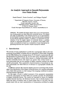 Random Polynomials and Polynomial - Algorithms Project