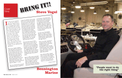 Bennington Marine Steve Vogel