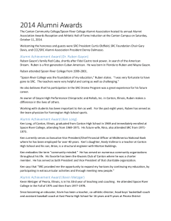 2014 Recipients - Spoon River College