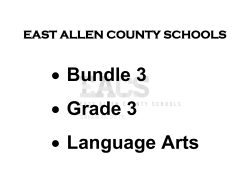 Bundle 3 Grade 3 Language Arts