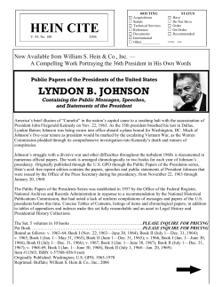 HEIN CITE - W S Hein