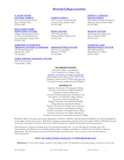 Broward College Locations