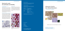 A Research Tool for Sub-cellular Biomarkers