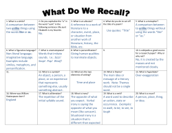 A comparison between two unlike things using the words like or as