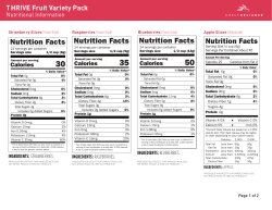 Nutrition Facts