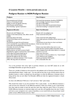 File - Russian Cat Interest Group of South Africa