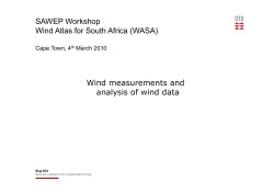 Measurements and meteorological data