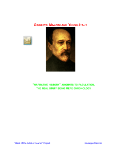 Giuseppe Mazzini - Kouroo Contexture