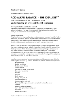 acid alkali balance - Eco House and Garden