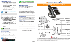 Quick Reference Guide - University of Virginia ITS