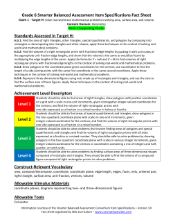Target H - CCSS Math Activities