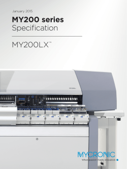 MY200LX Specification
