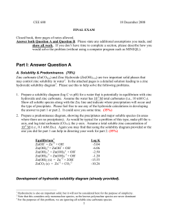Part I: Answer Question A