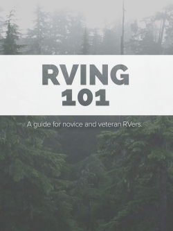A guide for novice and veteran RVers.