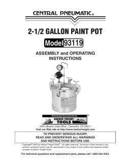 2-1/2 GALLON PAINT POT