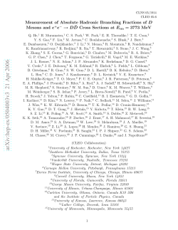 Measurement of Absolute Hadronic Branching Fractions of D