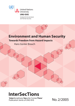 United Nations University Institute for Environment and Human