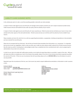 Liability / personal accident