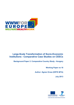 Large-Scale Transformation of Socio