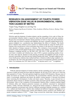 Research on assessment of fourth power vibration dose value in