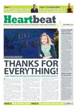 Heartbeat &ndash; December 2014
