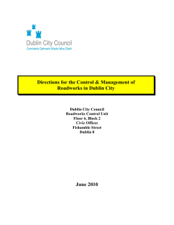Table of Contents - Dublin City Council