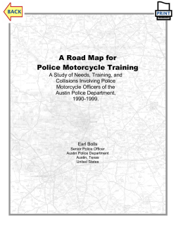 A Road Map for - Motorcycle Safety Foundation