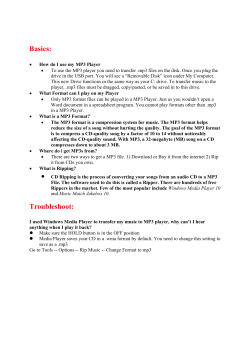 Please check our MP3 player F.A.Q PDF