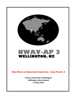 new ways of analyzing variation &ndash; asia pacific 3
